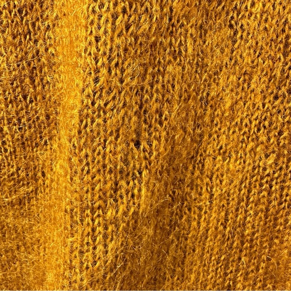 Studio Michelle Stuart Vintage Cardigan Sweater Mohair Blend Brown Medium - Picture 5 of 7